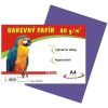 Barevný papír A4/80g/100 listů - fialový