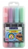 Zvýrazňovače Centropen 8542 Highlighter Flexi, sada 4 ks