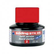 Inkoust Edding BTK 25-stíratelný červená - zvětšit obrázek