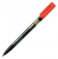 Staedtler Lumocolor 319 F special červený