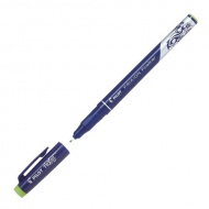 Gumovací liner Pilot FriXion Fineliner, tenký hrot světle zelený - zvětšit obrázek