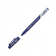 Gumovací liner Pilot FriXion Fineliner, tenký hrot modrá - zvětšit obrázek