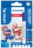 Popisovače Pilot Pintor, 6 ks, Classic, tenký hrot F