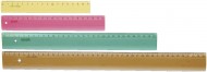 Pravítko 30 cm barevné