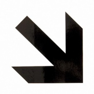 Samolepka Apli - šipka diagonální