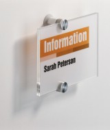 Dveřní a Info tabulka Crystal Sign 148 x 105