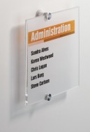 Dveřní a Info tabulka Crystal Sign 210 x 210