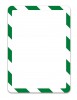 Samolepicí magnetický rámeček Magneto A4 zeleno-bílý /2 ks