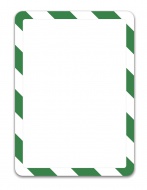 Magnetický bezpečnostní rámeček Magneto A3 zeleno-bílý/2 ks - zvětšit obrázek