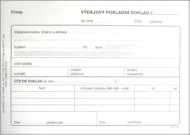 Výdajový pokladní doklad i pro podv. úč.