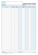 Denní rozpis tržby A4, 100 listů, Optys