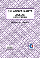 Skladová karta zásob A5 - 10 listů - zvětšit obrázek