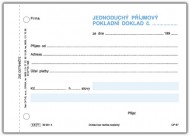 Jednoduchý příjmový pokladní doklad