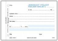 Jednoduchý výdajový pokladní doklad