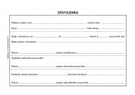 Dovolenka A6, 50 listů, Optys