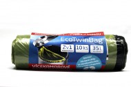 Pytle na odpadky EcoTwinBag, 2 v 1 vícekomorové - zvětšit obrázek