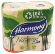 Toaletní papír Harmony natural oranžový - zvětšit obrázek