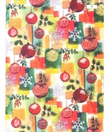 Balící papír 70x100 cm vánoční