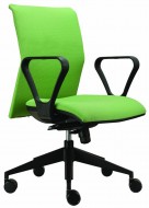 Kancelářská židle Reflex rektor čalouněná - zvětšit obrázek