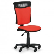 Kancelářská židle Bali bez područek - oranžová - zvětšit obrázek