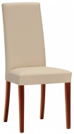 Jídelní židle NANCY 10 třešeň/koženka beige - zvětšit obrázek