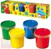 Baby barvy prstové set 4x150ml malování prsty