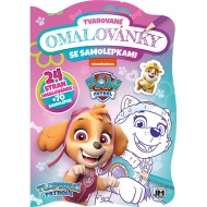 Tvarované omalovánky - Tlap. patrola - zvětšit obrázek