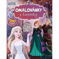 Omalovánky s kamínky Ledové království