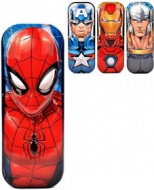 Kovový školní penál Marvel Avengers 3D krabička 22x9cm 