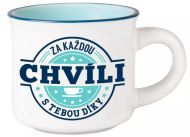 Espresso hrníček - Za každou chvíli díky - zvětšit obrázek
