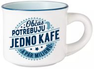 Espresso hrníček - Jedno kafe  - zvětšit obrázek