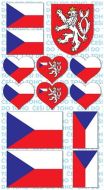 Samolepky FAN set - ČR - zvětšit obrázek