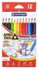 Pastelky CENTROPEN trojhranné 12 ks JUMBO
