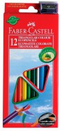 Pastelky Faber Castell Eco trojhranné, 12 ks - zvětšit obrázek