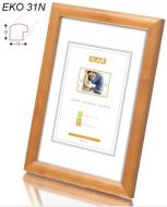 Rámeček dřevěný  13x18 Icar EKO 31N, světle hnědý - zvětšit obrázek