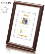 Rámeček dřevěný  13x18 Icar EKO 4N, tmavě hnědý - zvětšit obrázek