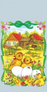 Sáček velikonoční 20 x 40 čirý Housata na dvoře - zvětšit obrázek