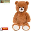 Plush Friends Medvěd plyšový tmavě hnědý, 80cm