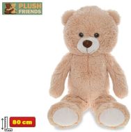 Plush Friends medvěd plyšový světle hnědý, 80cm - zvětšit obrázek