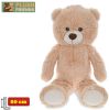 Plush Friends medvěd plyšový světle hnědý, 80cm