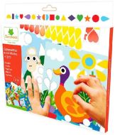 Samolepky - tvary a barvy - farma - zvětšit obrázek