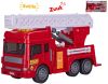 Auto hasičské se žebříkem a efekty světlo, zvuk, 28 cm