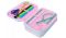 Penál 3 zipy Jumper TIE DYE - vybavený
