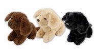 Pes labrador sedící plyš 28cm, 3 druhy