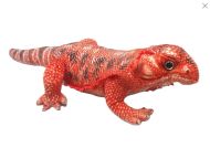 Agama vousatá červená plyšová 50cm 