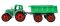 Traktor s vlekem 54cm