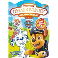 Tvarované omalovánky Tlapková patrola - zvětšit obrázek