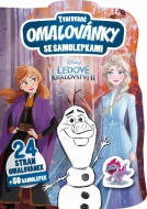 Tvarované omalovánky Ledové království 2 - zvětšit obrázek