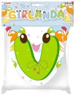 Girlanda Všechno nejlepší - zelená