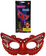 Maska na obličej svítící ve tmě, různé druhy 